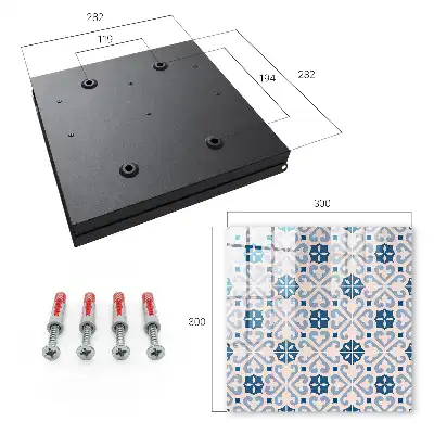 Decorative key box Ornamental pattern of vintage inspiration