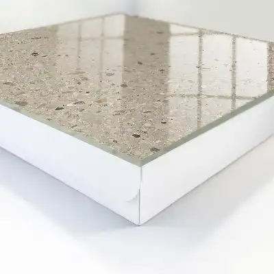 Wall mounted key cabinet Pebble texture without patterns
