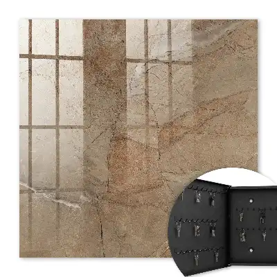 Key cabinet Stone texture elegant lines