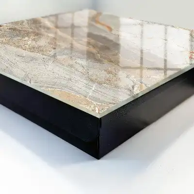 Decorative key box Elegant marble effect