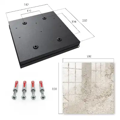 Wall mounted key cabinet Beige texture natural structure
