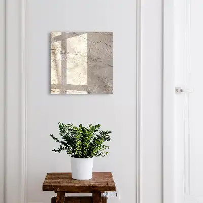 Key cabinet Stylish stone in warm shades