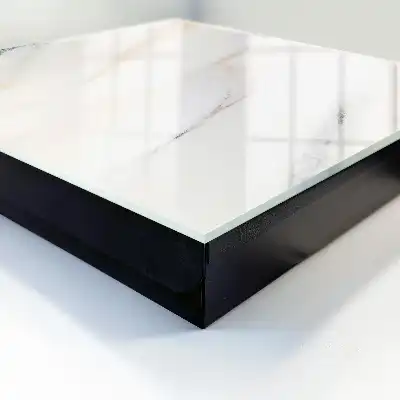 Key box for home Beige gray marble effect