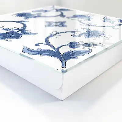 Wall mounted key box Graceful floral patterns