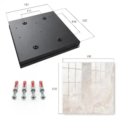 Key box for home Beige abstractions in shades of beige