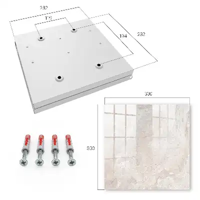 Key box for home Beige abstractions in shades of beige