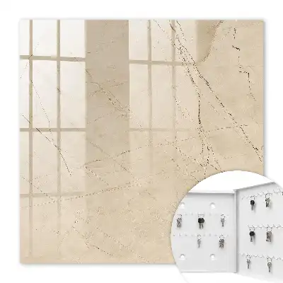 Wall mounted key cabinet Marble creation classic satisfaction