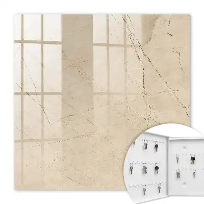 Wall mounted key cabinet Marble creation classic satisfaction