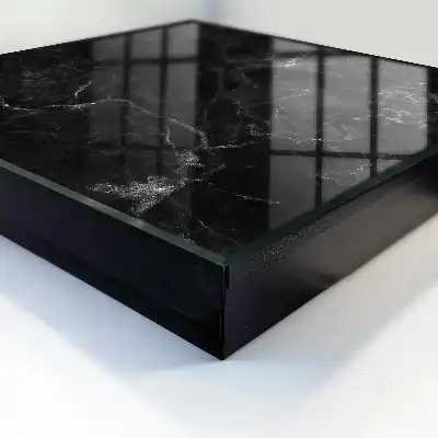 Key cabinet Marble abstraction contrasting textures