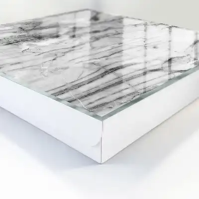 Decorative key box Marble elegance of contrast