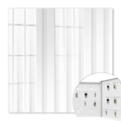 Wall mounted key box Vertical stripes in minimalist style