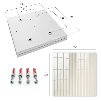 Key box for home Vertical light stripes in the background