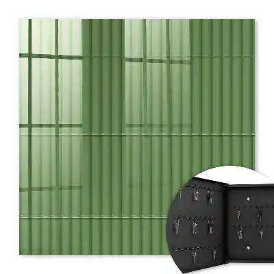 Decorative key box Green bamboo