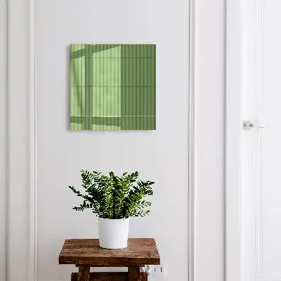 Decorative key box Green bamboo