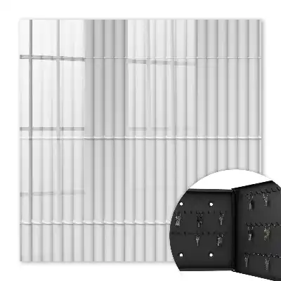 Wall mounted key box Geometric texture with a rhythmic pattern