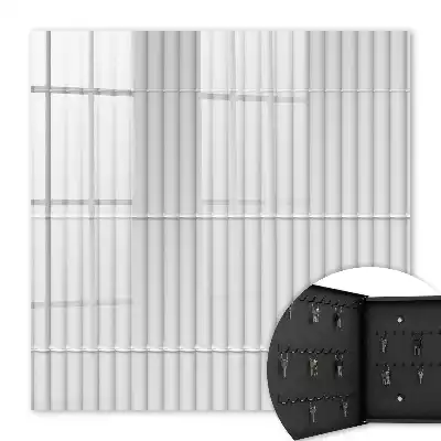 Wall mounted key box Geometric texture with a rhythmic pattern