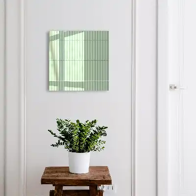 Key box for home Green stripes harmony
