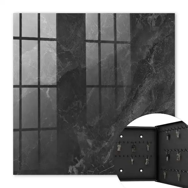Key box for home Gray stone depth of structure