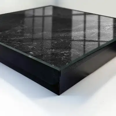 Key box for home Gray stone depth of structure