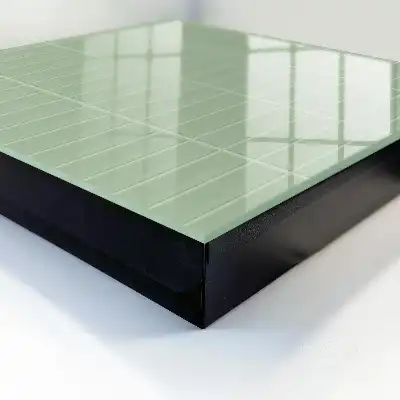 Key box for home Green checkered minimalist style