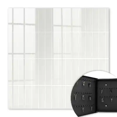 Decorative key box Light tiles in shades