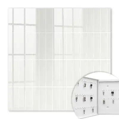 Decorative key box Light tiles in shades