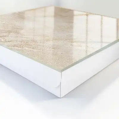 Wall mounted key cabinet Beige marble natural structures