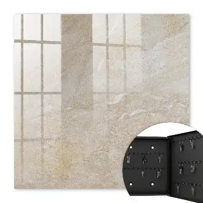 Key cabinet Mineral elegance with a white background