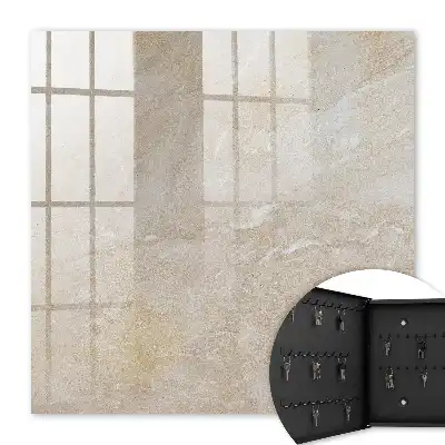 Key cabinet Mineral elegance with a white background