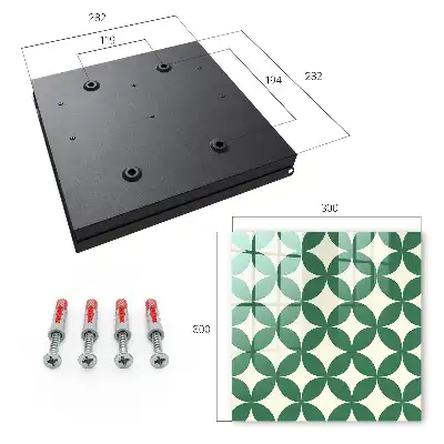 Key box for home The green circles are circles