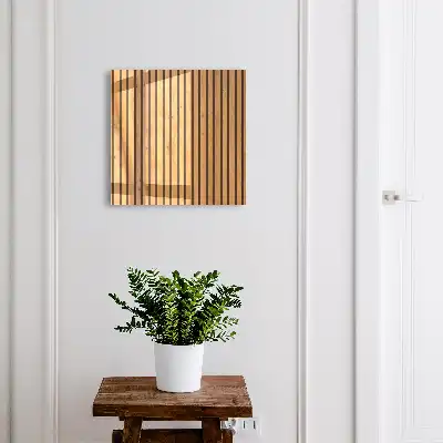 Decorative key box Wooden wall with a natural pattern
