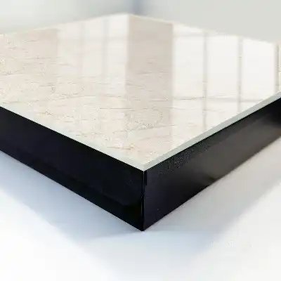 Wall mounted key box Marble elegance with creamy harmony