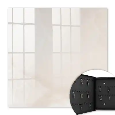 Decorative key box A hint of beige elegance