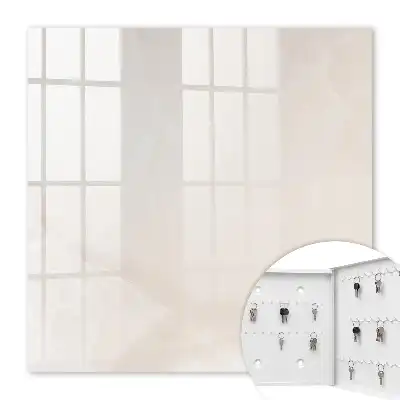 Decorative key box A hint of beige elegance