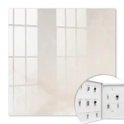 Decorative key box A hint of beige elegance
