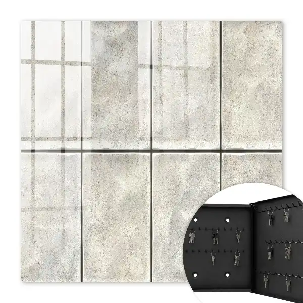 Key cabinet Modern elegance with shades of gray