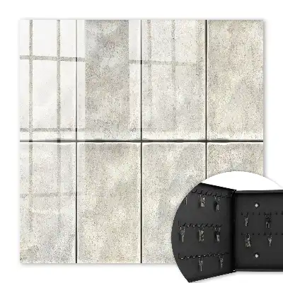 Key cabinet Modern elegance with shades of gray