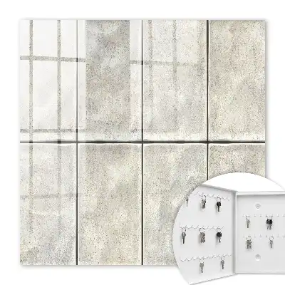 Key cabinet Modern elegance with shades of gray