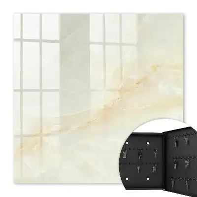 Wall mounted key box The elegance of marble is full