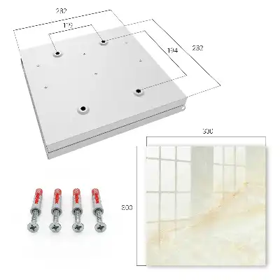 Wall mounted key box The elegance of marble is full