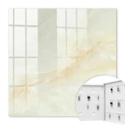 Wall mounted key box The elegance of marble is full