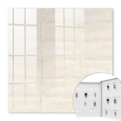 Key box for home Cream stone texture