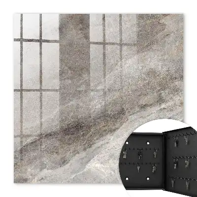 Wall mounted key box Stone texture full