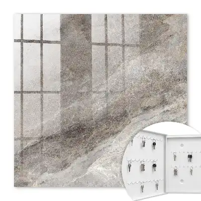 Wall mounted key box Stone texture full