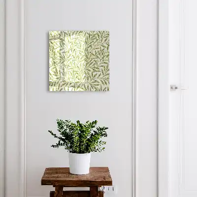 Key box for home Green nature in the background elegance
