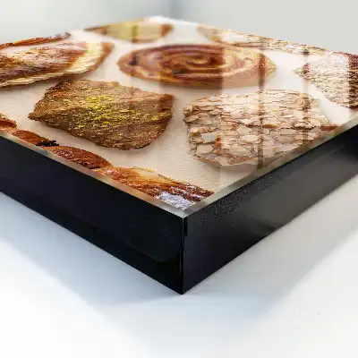 Wall mounted key cabinet Sweet treats with almonds are delightful