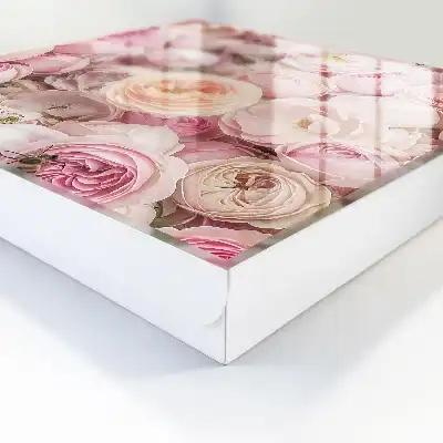 Key cabinet Roses in charmingly delicate colors