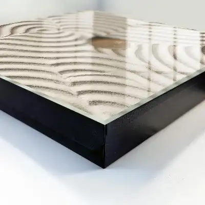 Wall mounted key cabinet Zen foam stone composition