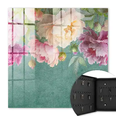Key box for home Floral elegance full of delicacy