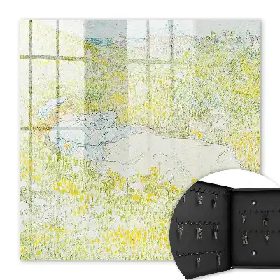 Key box for home Idyllic rest among the flowers
